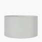 Harry 25cm Ivory Cotton Mix Cylinder Lampshade