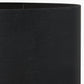 Harry 45cm Black Cotton Mix Cylinder Lampshade