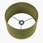 Harry 25cm Sage Cotton Mix Cylinder Lampshade