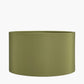 Harry 25cm Sage Cotton Mix Cylinder Lampshade