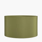 Harry 35cm Sage Cotton Mix Cylinder Lampshade