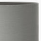 Harry 30cm Steel Grey Cotton Mix Cylinder Lampshade