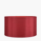 Zara 40cm Mulberry  Silk Lined Cylinder Lampshade