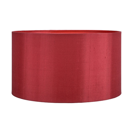 Zara 40cm Mulberry  Silk Lined Cylinder Lampshade
