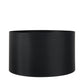 Zara 45cm Black Silk Lined Cylinder Lampshade