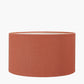 Henry 30cm Tobacco Handloom Cylinder Lampshade
