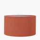 Henry 30cm Tobacco Handloom Cylinder Lampshade