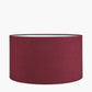 Henry 45cm Mulberry Handloom Cylinder Lampshade
