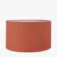 Henry 40cm Tobacco Handloom Cylinder Lampshade