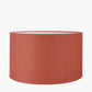 Henry 45cm Tobacco Handloom Cylinder Lampshade