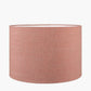 Edward 40cm Apricot Linen Cylinder Lampshade