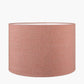 Edward 45cm Apricot Linen Cylinder Lampshade