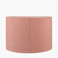 Edward 50cm Apricot Linen Cylinder Lampshade