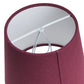Pelham 15cm Mulberry Handloom Tapered Candle Clip Lampshade