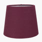 Pelham 15cm Mulberry Handloom Tapered Lemon Clip Lampshade