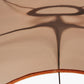 Bow 25cm Tobacco Velvet Cylinder Lampshade