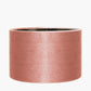 Bow 40cm Apricot Velvet Cylinder Lampshade