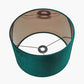 Bow 30cm Forest Green Velvet Cylinder Lampshade