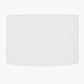Mia 25cm Ivory Oval Cotton Mix Lampshade