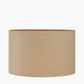Mia 25cm Taupe Oval Cotton Mix Lampshade