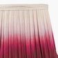 Scallop 25cm Red Ombre Soft Pleated Tapered Lampshade