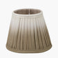 Scallop 16cm Taupe Ombre Soft Pleated Tapered Lampshade