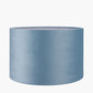 Rene 35cm Duck Egg Velvet Cylinder Lampshade