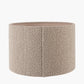 Rouen 50cm Taupe Boucle Cylinder Lampshade