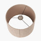 Rouen 50cm Taupe Boucle Cylinder Lampshade