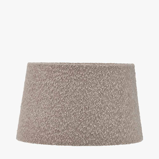 Martigues 35cm Taupe Boucle Tapered Lampshade