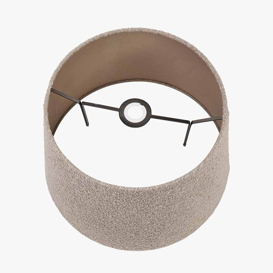 Martigues 40cm Taupe Boucle Tapered Lampshade