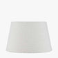 Martigues 40cm White Boucle Tapered Lampshade