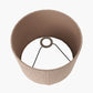 Martigues 50cm Taupe Boucle Tapered Lampshade