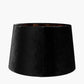 Aida 50cm Black Velvet Tapered Lampshade