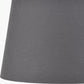 Lys 25cm Steel Grey Self Lined Linen Tapered Lampshade