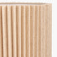 Callista 30cm Natural Linen Hard Pleat Lampshade