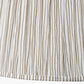 Thiago 45cm Natural Stripe Mushroom Pleat Tapered Lampshade