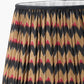 Athira 40cm Multi Chevron Design Mushroom Pleat Tapered Lamp Shade