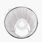 Athira 16cm Multi Chevron Design Mushroom Pleat Tapered Lamp Shade