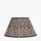 Ornella 45cm Blue Floral Design Mushroom Pleat Empire Lampshade