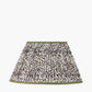 Ornella 45cm Green Floral Design Mushroom Pleat Empire Lamp Shade