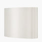 Mia 30cm Cream Oval Silk Mix Lampshade