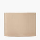 Mia 30cm Taupe Oval Silk Mix Lampshade