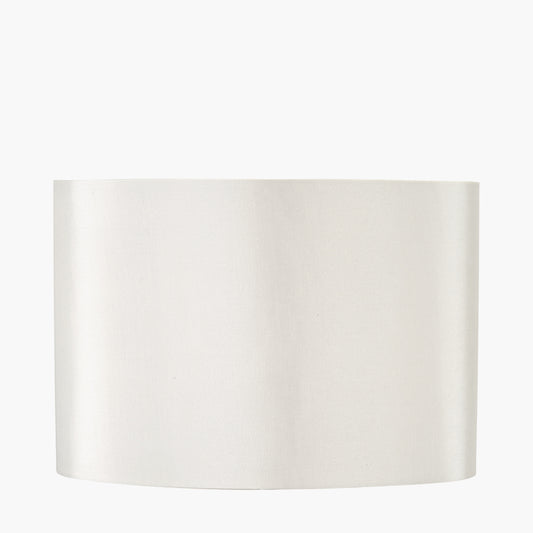 Mia 35cm Cream Oval Silk Mix Lampshade