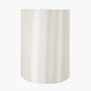 Mia 35cm Cream Oval Silk Mix Lampshade