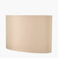 Mia 40cm Taupe Oval Silk Mix Lampshade