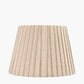 Isla 40cm Jute Striped Natural & Olive Tapered Lampshade