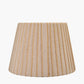 Isla 40cm Jute Striped Natural & Yellow Tapered Lampshade