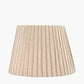 Isla 45cm Jute Striped Natural & Olive Tapered Lampshade