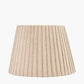 Isla 45cm Jute Striped Natural & Olive Tapered Lampshade